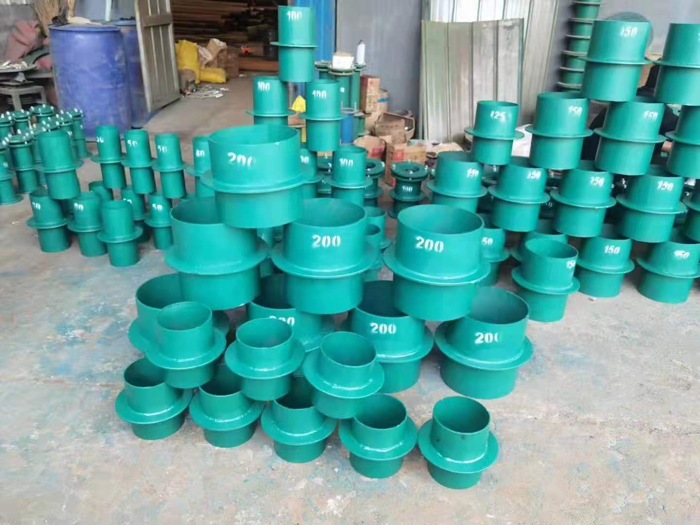 刚性防水套管合用于管道穿墙处